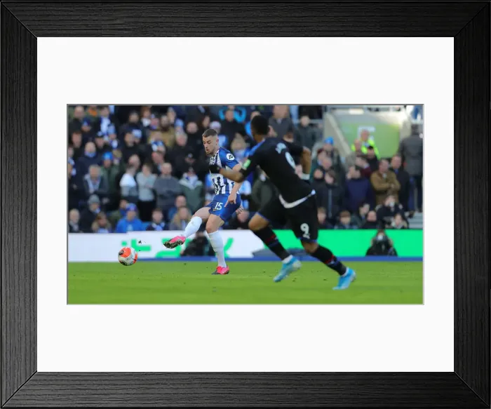 Framed Print : Brighton vs. Crystal Palace: A Premier League Clash at American Express Community Stadium (February 2020) Framed Print : Brighton vs. Crystal Palace: A Premier League Clash at American Express Community Stadium (February 2020)
