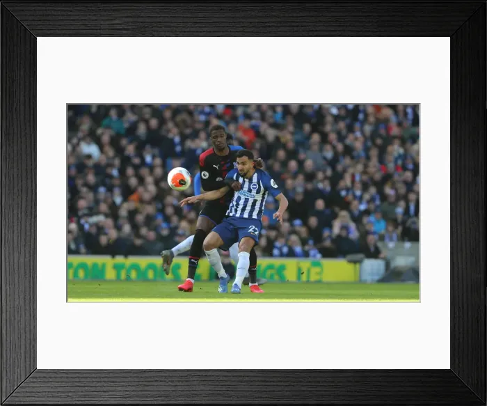 Framed Print : Intense Premier League Showdown: Brighton & Hove Albion vs. Crystal Palace (February 2020) Framed Print : Intense Premier League Showdown: Brighton & Hove Albion vs. Crystal Palace (February 2020)