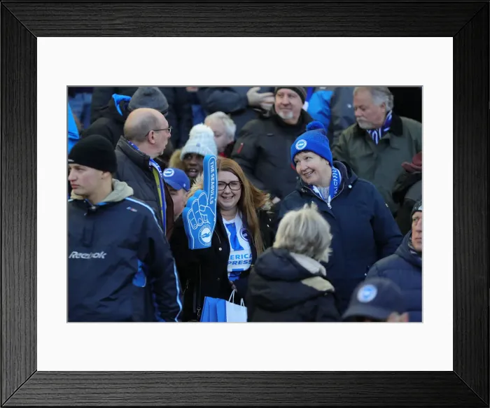 Framed Print : Brighton and Hove Albion vs. Crystal Palace: A Premier League Battle at American Express Community Stadium (February 29, 2020) Framed Print : Brighton and Hove Albion vs. Crystal Palace: A Premier League Battle at American Express Community Stadium (February 29, 2020)