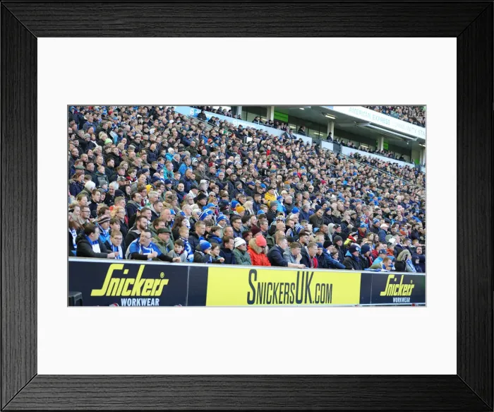 Framed Print : Brighton and Hove Albion vs. Crystal Palace: A Premier League Showdown at American Express Community Stadium (29 February 2020) Framed Print : Brighton and Hove Albion vs. Crystal Palace: A Premier League Showdown at American Express Community Stadium (29 February 2020)
