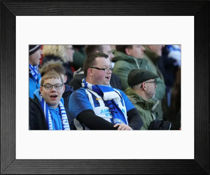 Framed Print : Premier League Showdown: Brighton & Hove Albion vs. Crystal Palace (29 February 2020) - American Express Community Stadium Framed Print : Premier League Showdown: Brighton & Hove Albion vs. Crystal Palace (29 February 2020) - American Express Community Stadium
