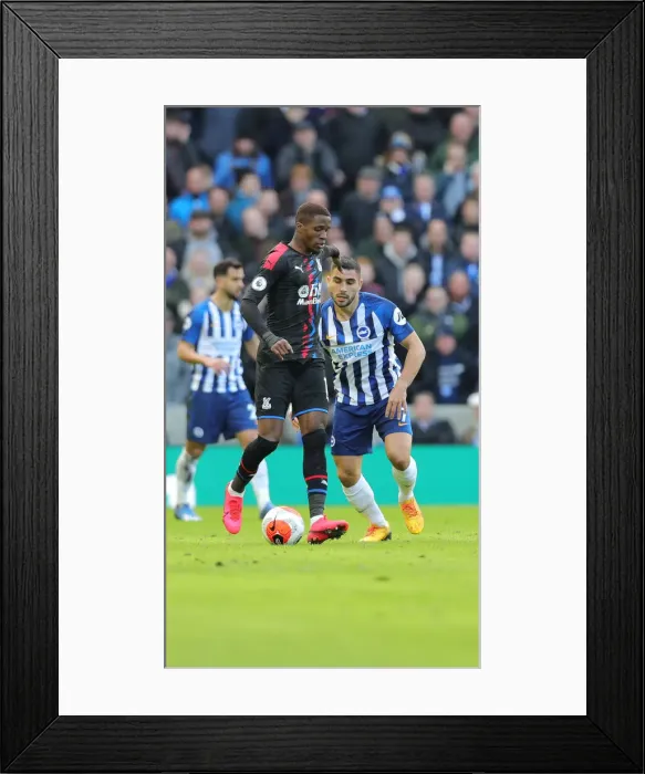 Framed Print : Brighton and Hove Albion vs. Crystal Palace: A Premier League Battle at American Express Community Stadium (February 29, 2020) Framed Print : Brighton and Hove Albion vs. Crystal Palace: A Premier League Battle at American Express Community Stadium (February 29, 2020)
