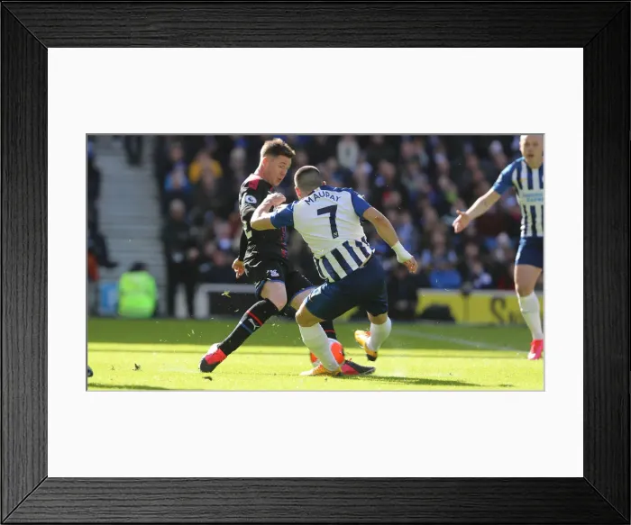 Framed Print : Brighton and Hove Albion vs. Crystal Palace: A Premier League Showdown at American Express Community Stadium (29 February 2020) Framed Print : Brighton and Hove Albion vs. Crystal Palace: A Premier League Showdown at American Express Community Stadium (29 February 2020)