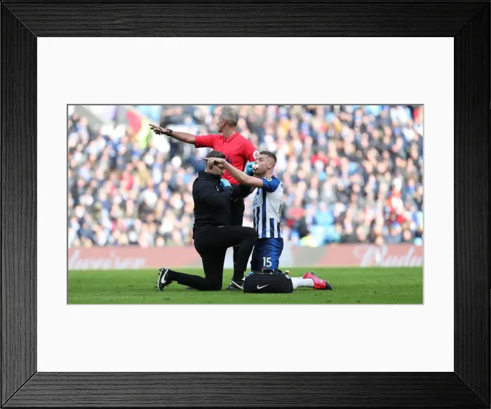 Framed Print : Brighton and Hove Albion vs. Crystal Palace: A Premier League Showdown at American Express Community Stadium (February 29, 2020) Framed Print : Brighton and Hove Albion vs. Crystal Palace: A Premier League Showdown at American Express Community Stadium (February 29, 2020)