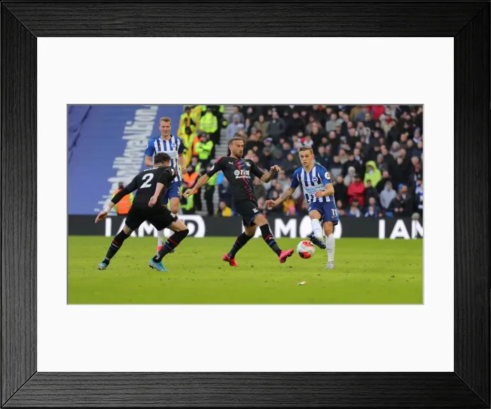 Framed Print : Brighton and Hove Albion vs. Crystal Palace: A Premier League Battle at American Express Community Stadium (February 29, 2020) Framed Print : Brighton and Hove Albion vs. Crystal Palace: A Premier League Battle at American Express Community Stadium (February 29, 2020)