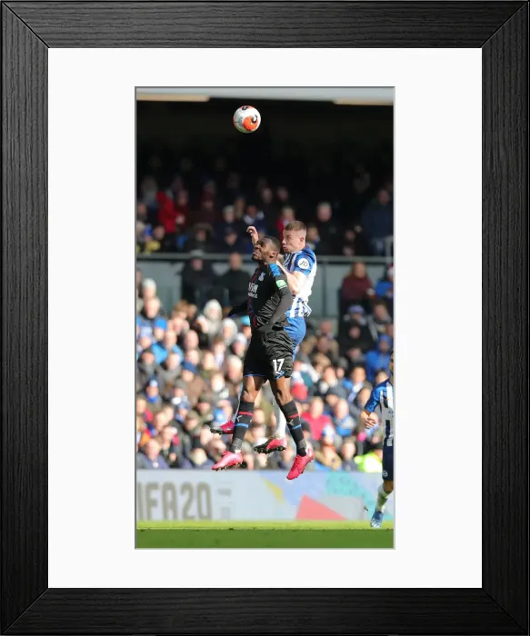 Framed Print : Brighton and Hove Albion vs. Crystal Palace: A Premier League Clash at American Express Community Stadium (February 29, 2020) Framed Print : Brighton and Hove Albion vs. Crystal Palace: A Premier League Clash at American Express Community Stadium (February 29, 2020)