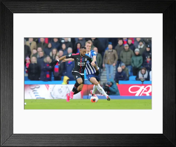 Framed Print : Brighton & Hove Albion vs. Crystal Palace: A Premier League Showdown at American Express Community Stadium (29.02.20) Framed Print : Brighton & Hove Albion vs. Crystal Palace: A Premier League Showdown at American Express Community Stadium (29.02.20)