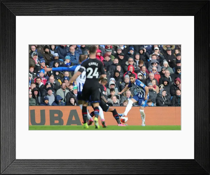 Framed Print : Brighton and Hove Albion vs. Crystal Palace: A Premier League Clash at American Express Community Stadium (February 29, 2020) Framed Print : Brighton and Hove Albion vs. Crystal Palace: A Premier League Clash at American Express Community Stadium (February 29, 2020)