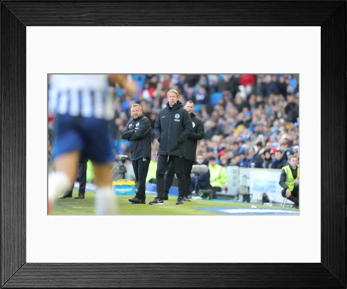 Framed Print : Brighton and Hove Albion vs. Crystal Palace: A Premier League Clash at American Express Community Stadium (February 29, 2020) Framed Print : Brighton and Hove Albion vs. Crystal Palace: A Premier League Clash at American Express Community Stadium (February 29, 2020)