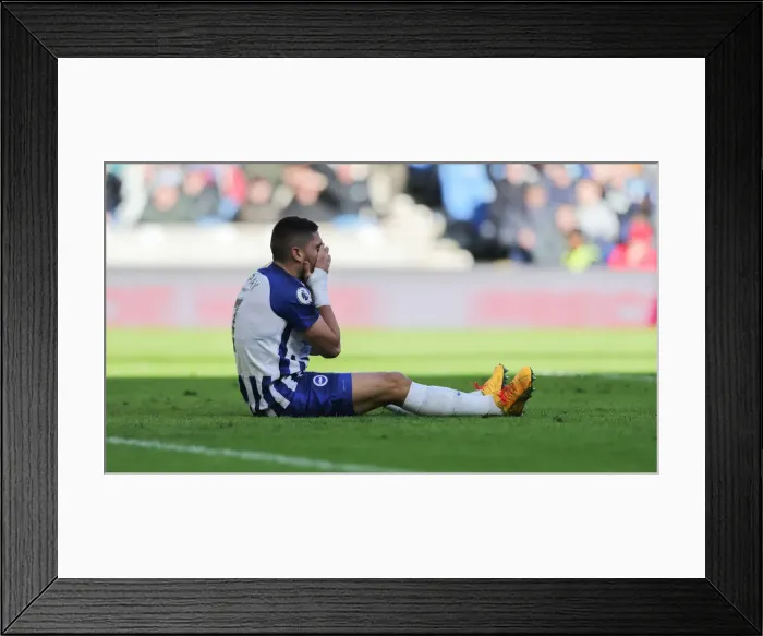 Framed Print : Brighton and Hove Albion vs. Crystal Palace: A Premier League Showdown at American Express Community Stadium (February 29, 2020) Framed Print : Brighton and Hove Albion vs. Crystal Palace: A Premier League Showdown at American Express Community Stadium (February 29, 2020)