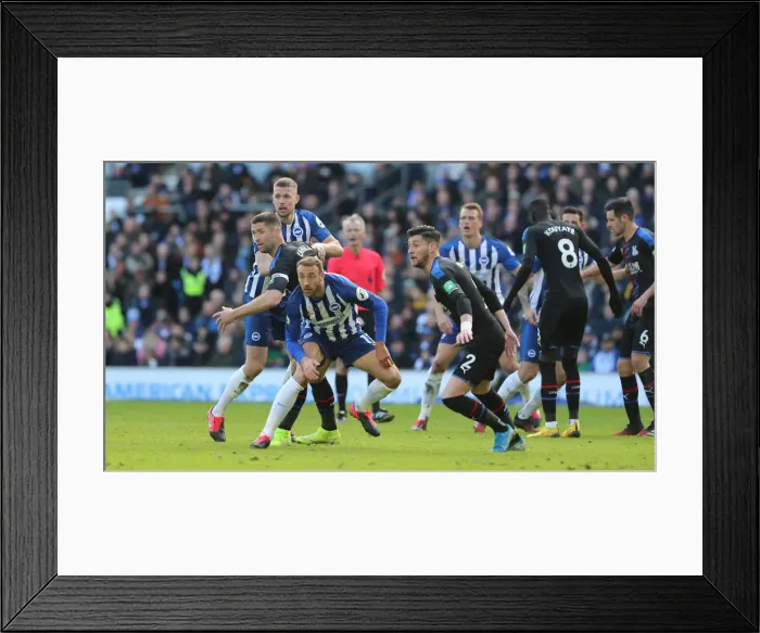Framed Print : Brighton and Hove Albion vs. Crystal Palace: A Premier League Showdown at American Express Community Stadium (29th February 2020) Framed Print : Brighton and Hove Albion vs. Crystal Palace: A Premier League Showdown at American Express Community Stadium (29th February 2020)