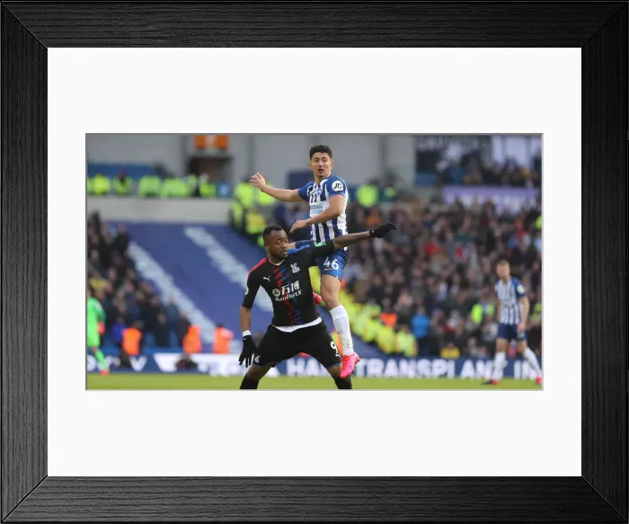 Framed Print : Brighton and Hove Albion vs. Crystal Palace: A Premier League Showdown at American Express Community Stadium (29th February 2020) Framed Print : Brighton and Hove Albion vs. Crystal Palace: A Premier League Showdown at American Express Community Stadium (29th February 2020)