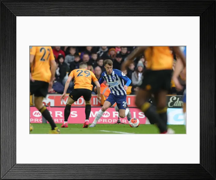 Framed Print : Molineux Showdown: Premier League Battle between Wolverhampton Wanderers and Brighton & Hove Albion (07MAR20) Framed Print : Molineux Showdown: Premier League Battle between Wolverhampton Wanderers and Brighton & Hove Albion (07MAR20)