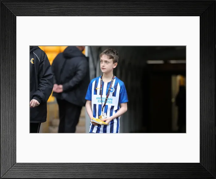 Framed Print : Molineux Showdown: Wolverhampton Wanderers vs. Brighton and Hove Albion - Premier League Clash (07MAR20)