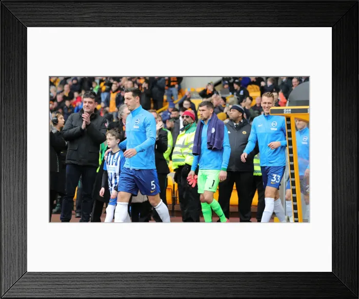 Framed Print : Molineux Showdown: Premier League Battle between Wolverhampton Wanderers and Brighton & Hove Albion (07MAR20) Framed Print : Molineux Showdown: Premier League Battle between Wolverhampton Wanderers and Brighton & Hove Albion (07MAR20)