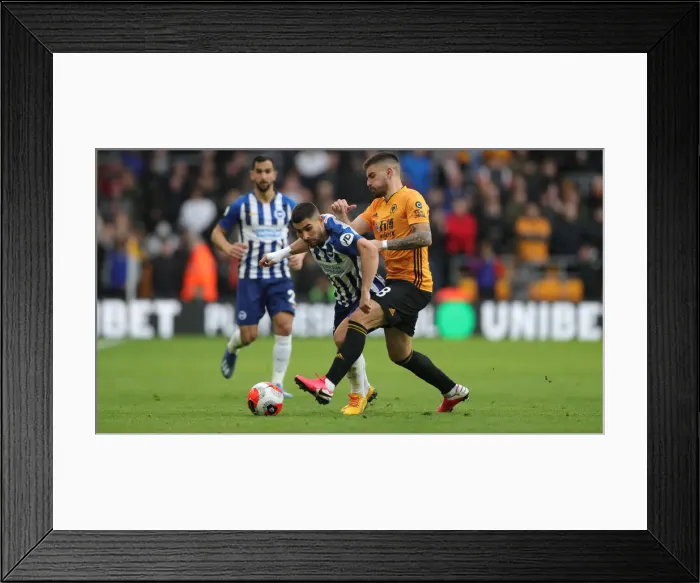 Framed Print : Wolverhampton Wanderers vs. Brighton and Hove Albion: A Premier League Battle at Molineux Stadium (07MAR20) Framed Print : Wolverhampton Wanderers vs. Brighton and Hove Albion: A Premier League Battle at Molineux Stadium (07MAR20)