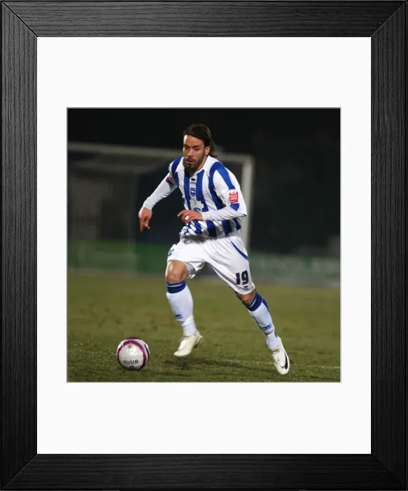 Framed Print : Inigo Calderon: A Seagulls Legend - Brighton and Hove Albion FC Framed Print : Inigo Calderon: A Seagulls Legend - Brighton and Hove Albion FC