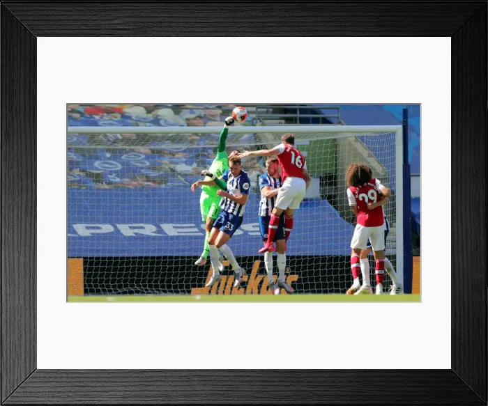 Framed Print : Brighton and Hove Albion vs Arsenal: Premier League Showdown at American Express Community Stadium (20JUN20) Framed Print : Brighton and Hove Albion vs Arsenal: Premier League Showdown at American Express Community Stadium (20JUN20)