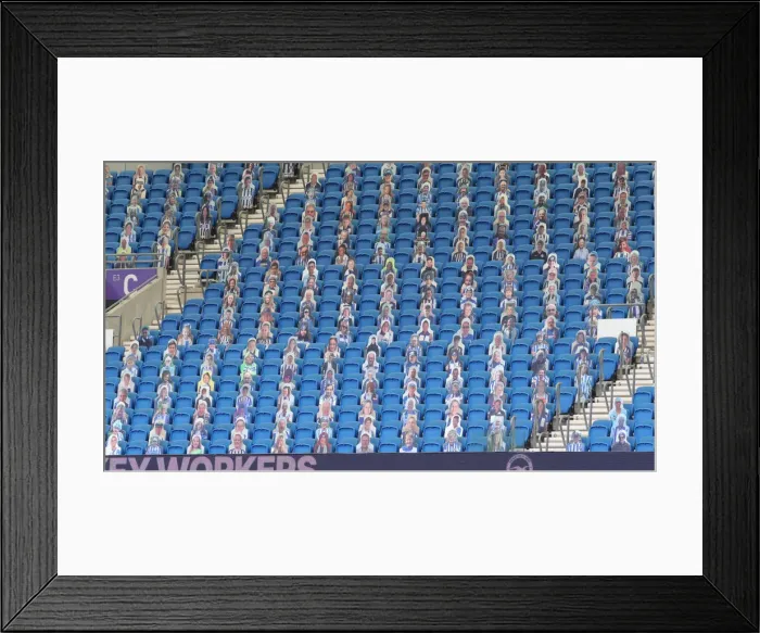 Framed Print : Brighton and Hove Albion vs. Arsenal: Premier League Showdown at American Express Community Stadium (June 2020) Framed Print : Brighton and Hove Albion vs. Arsenal: Premier League Showdown at American Express Community Stadium (June 2020)