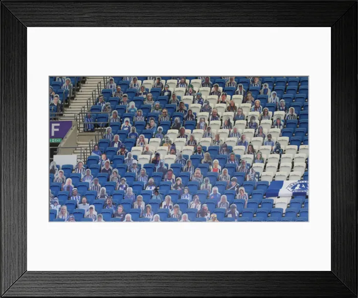 Framed Print : Brighton and Hove Albion vs Arsenal: Premier League Showdown at American Express Community Stadium (June 2020) Framed Print : Brighton and Hove Albion vs Arsenal: Premier League Showdown at American Express Community Stadium (June 2020)