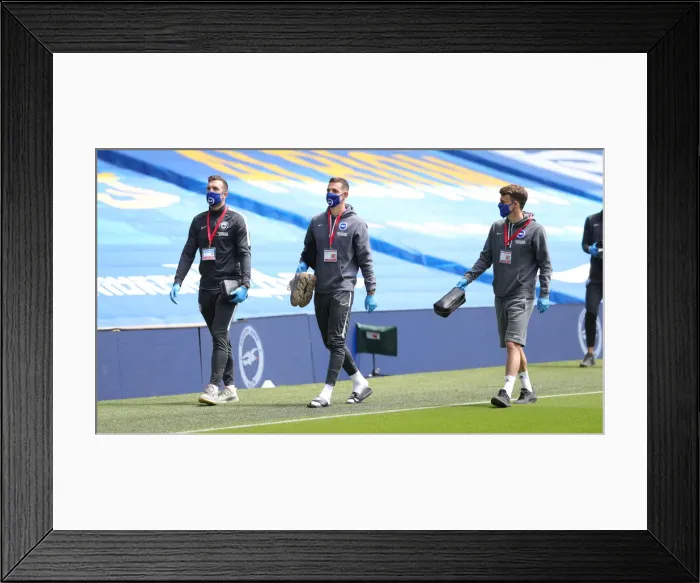 Framed Print : Brighton and Hove Albion vs. Arsenal: Premier League Showdown at American Express Community Stadium (June 2020) Framed Print : Brighton and Hove Albion vs. Arsenal: Premier League Showdown at American Express Community Stadium (June 2020)