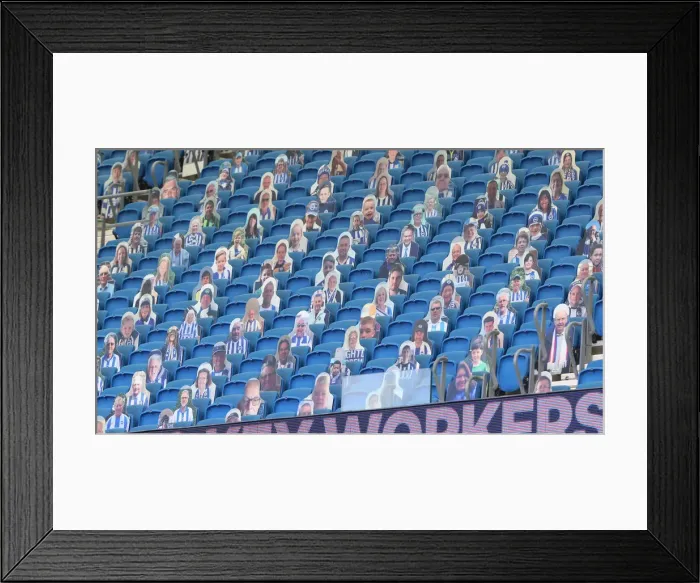 Framed Print : Brighton and Hove Albion vs. Arsenal: Premier League Showdown at American Express Community Stadium (June 2020) Framed Print : Brighton and Hove Albion vs. Arsenal: Premier League Showdown at American Express Community Stadium (June 2020)