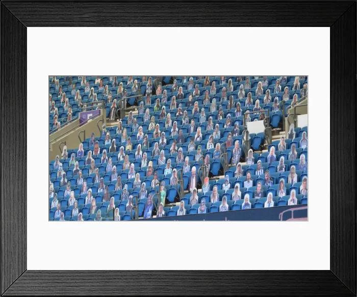 Framed Print : Brighton and Hove Albion vs. Arsenal: Premier League Showdown at American Express Community Stadium (2020) Framed Print : Brighton and Hove Albion vs. Arsenal: Premier League Showdown at American Express Community Stadium (2020)
