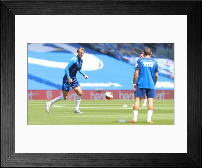Framed Print : Brighton and Hove Albion vs. Arsenal: Premier League Showdown at American Express Community Stadium (June 2020) Framed Print : Brighton and Hove Albion vs. Arsenal: Premier League Showdown at American Express Community Stadium (June 2020)