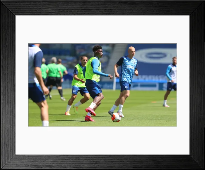 Framed Print : Brighton and Hove Albion vs. Arsenal: Premier League Showdown at American Express Community Stadium (20JUN20) Framed Print : Brighton and Hove Albion vs. Arsenal: Premier League Showdown at American Express Community Stadium (20JUN20)