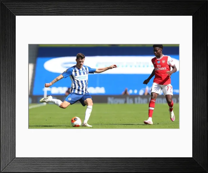 Framed Print : Brighton and Hove Albion vs Arsenal: Premier League Showdown at American Express Community Stadium (June 2020) Framed Print : Brighton and Hove Albion vs Arsenal: Premier League Showdown at American Express Community Stadium (June 2020)