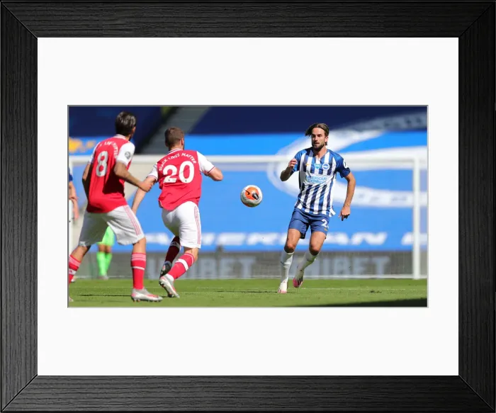 Framed Print : Brighton and Hove Albion vs. Arsenal: Premier League Showdown at American Express Community Stadium (20JUN20) Framed Print : Brighton and Hove Albion vs. Arsenal: Premier League Showdown at American Express Community Stadium (20JUN20)