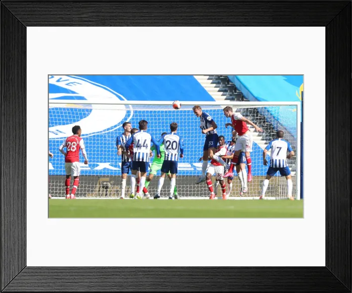 Framed Print : Brighton and Hove Albion vs Arsenal: Premier League Showdown at American Express Community Stadium (20JUN20) Framed Print : Brighton and Hove Albion vs Arsenal: Premier League Showdown at American Express Community Stadium (20JUN20)