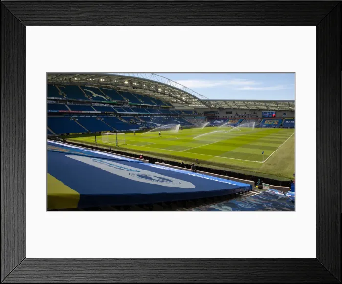 Framed Print : Brighton and Hove Albion vs Arsenal: Premier League Showdown at American Express Community Stadium (20JUN20) Framed Print : Brighton and Hove Albion vs Arsenal: Premier League Showdown at American Express Community Stadium (20JUN20)
