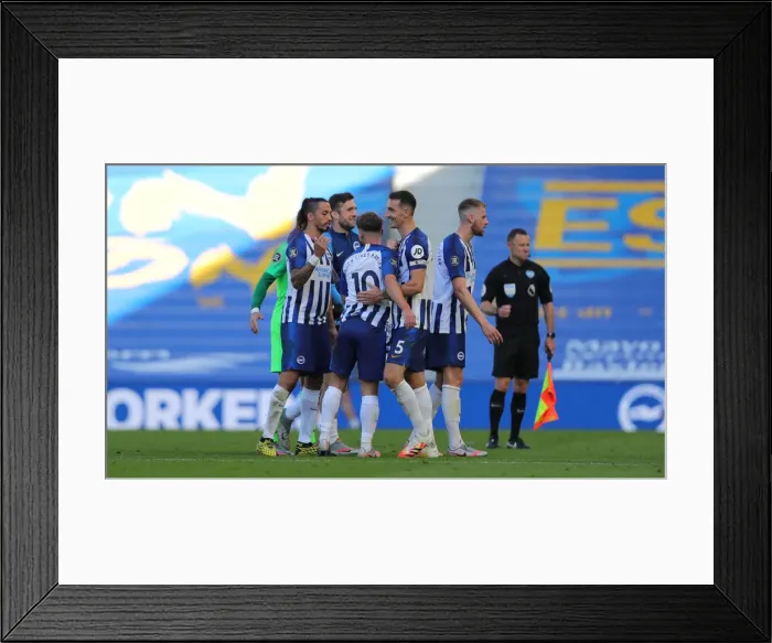 Framed Print : Brighton and Hove Albion vs. Arsenal: Premier League Showdown at American Express Community Stadium (June 2020) Framed Print : Brighton and Hove Albion vs. Arsenal: Premier League Showdown at American Express Community Stadium (June 2020)