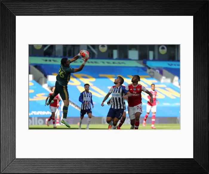 Framed Print : Brighton and Hove Albion vs. Arsenal: Premier League Showdown at American Express Community Stadium (June 2020) Framed Print : Brighton and Hove Albion vs. Arsenal: Premier League Showdown at American Express Community Stadium (June 2020)
