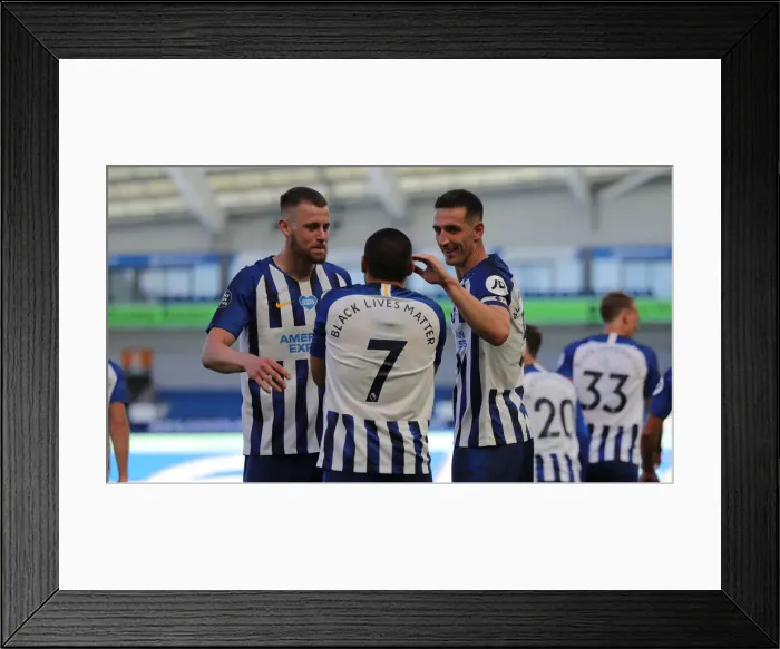 Framed Print : Brighton and Hove Albion vs Arsenal: Premier League Showdown at American Express Community Stadium (20JUN20) Framed Print : Brighton and Hove Albion vs Arsenal: Premier League Showdown at American Express Community Stadium (20JUN20)