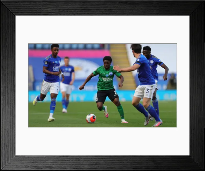 Framed Print : Premier League Showdown: Leicester City vs. Brighton & Hove Albion at Kingpower Stadium (23JUN20)