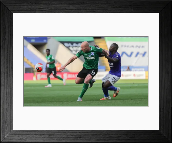 Framed Print : Premier League Showdown: Leicester City vs. Brighton & Hove Albion at Kingpower Stadium (23JUN20)