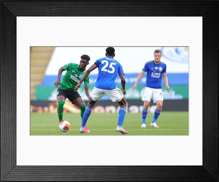 Framed Print : Premier League Showdown: Leicester City vs. Brighton and Hove Albion at Kingpower Stadium (23JUN20) Framed Print : Premier League Showdown: Leicester City vs. Brighton and Hove Albion at Kingpower Stadium (23JUN20)