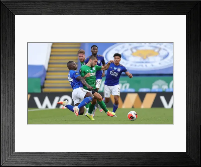 Framed Print : Premier League Showdown: Leicester City vs. Brighton & Hove Albion at Kingpower Stadium (23JUN20)
