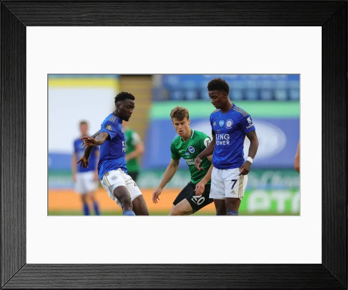 Framed Print : Premier League Showdown: Leicester City vs. Brighton & Hove Albion at Kingpower Stadium (23JUN20)