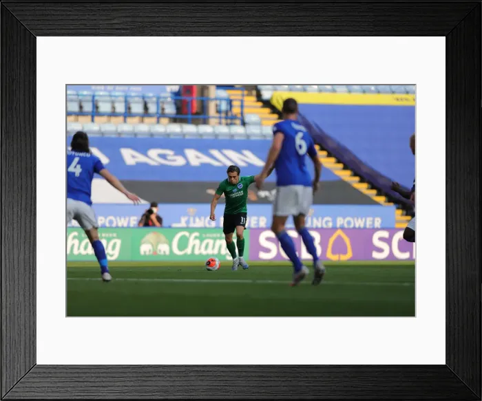Framed Print : Premier League Showdown: Leicester City vs. Brighton and Hove Albion at Kingpower Stadium (23JUN20) Framed Print : Premier League Showdown: Leicester City vs. Brighton and Hove Albion at Kingpower Stadium (23JUN20)