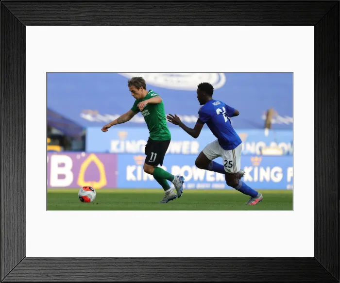 Framed Print : Premier League Showdown: Leicester City vs. Brighton & Hove Albion at Kingpower Stadium (23JUN20) Framed Print : Premier League Showdown: Leicester City vs. Brighton & Hove Albion at Kingpower Stadium (23JUN20)