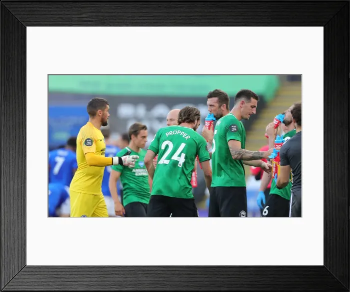Framed Print : Premier League Showdown: Leicester City vs. Brighton and Hove Albion at Kingpower Stadium (23JUN20) Framed Print : Premier League Showdown: Leicester City vs. Brighton and Hove Albion at Kingpower Stadium (23JUN20)