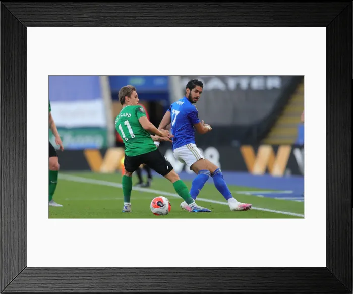 Framed Print : Premier League Showdown: Leicester City vs. Brighton and Hove Albion at Kingpower Stadium (23JUN20) Framed Print : Premier League Showdown: Leicester City vs. Brighton and Hove Albion at Kingpower Stadium (23JUN20)