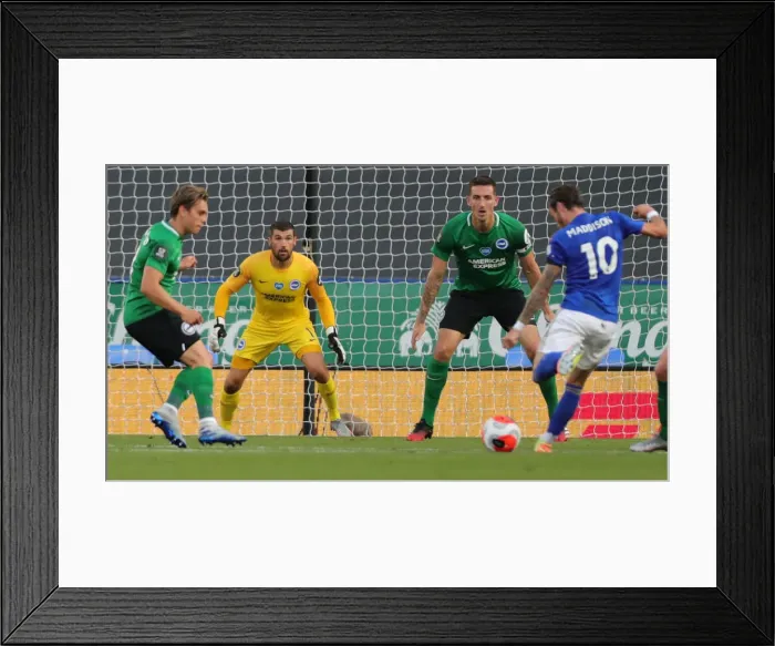 Framed Print : Premier League Showdown: Leicester City vs. Brighton & Hove Albion at Kingpower Stadium (23JUN20) Framed Print : Premier League Showdown: Leicester City vs. Brighton & Hove Albion at Kingpower Stadium (23JUN20)