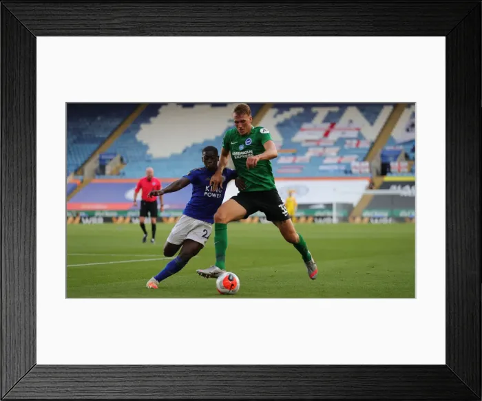 Framed Print : Premier League Showdown: Leicester City vs. Brighton and Hove Albion at Kingpower Stadium (23JUN20) Framed Print : Premier League Showdown: Leicester City vs. Brighton and Hove Albion at Kingpower Stadium (23JUN20)