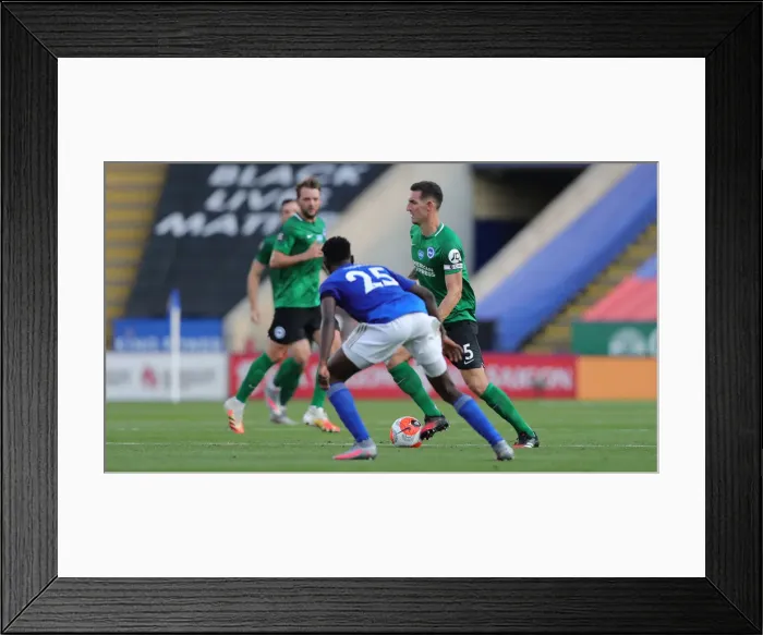 Framed Print : Premier League Showdown: Leicester City vs. Brighton & Hove Albion at Kingpower Stadium (23JUN20)