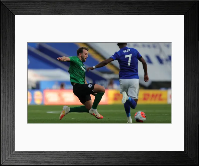 Framed Print : Premier League Showdown: Leicester City vs. Brighton and Hove Albion at Kingpower Stadium (23JUN20) Framed Print : Premier League Showdown: Leicester City vs. Brighton and Hove Albion at Kingpower Stadium (23JUN20)