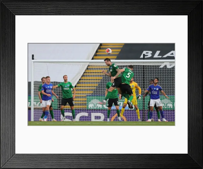 Framed Print : Premier League Showdown: Leicester City vs. Brighton & Hove Albion at Kingpower Stadium (23JUN20) Framed Print : Premier League Showdown: Leicester City vs. Brighton & Hove Albion at Kingpower Stadium (23JUN20)
